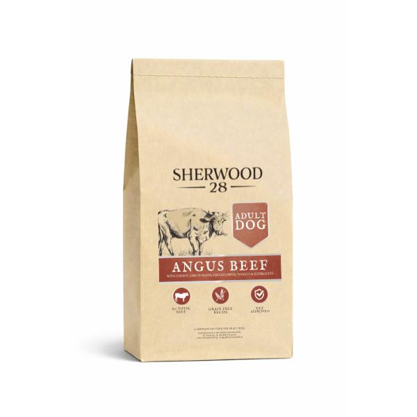 Karma dla psa 65% wołowiny Angus bezzbożowa premium