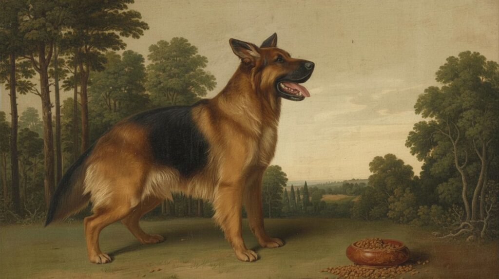 Sucha karma dla owczarka niemieckiego 